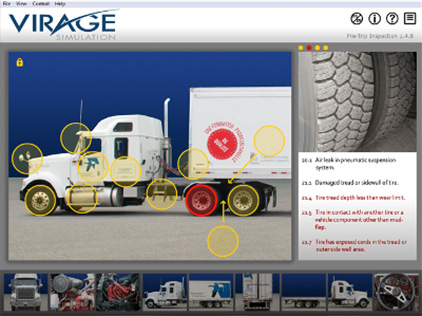 truck driving simulator pre trip inspection truck driving simulator pre trip inspection