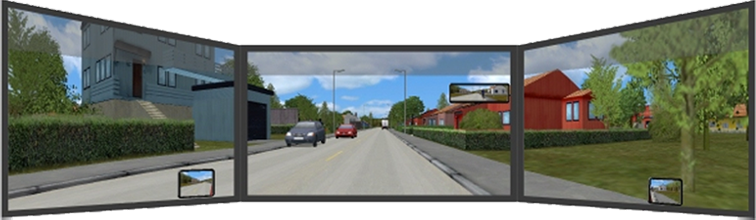 car driving simulator visual system car driving simulator visual system