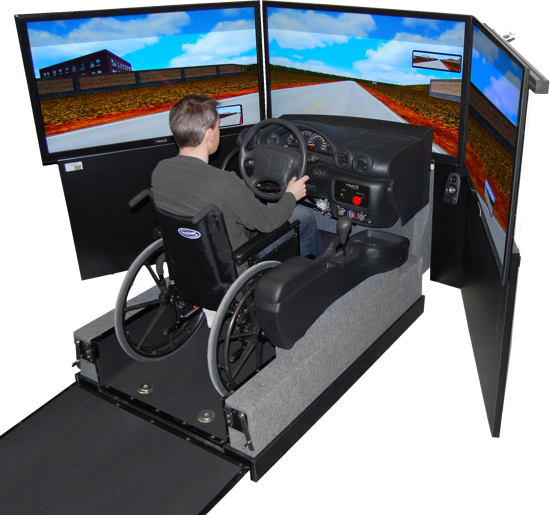 rehab car driving simulation alt=