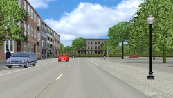 truck driving simulator vs600m visual system city
