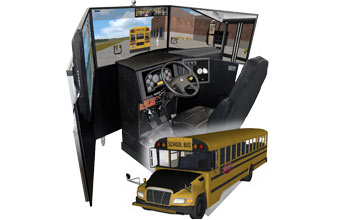 School Bus Driving simulator VS600M-B for School Bus operator