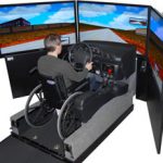Car Simulator for Rehabilitation VS500M-R for Clinical Assessment Rehabilitation Center Research Center