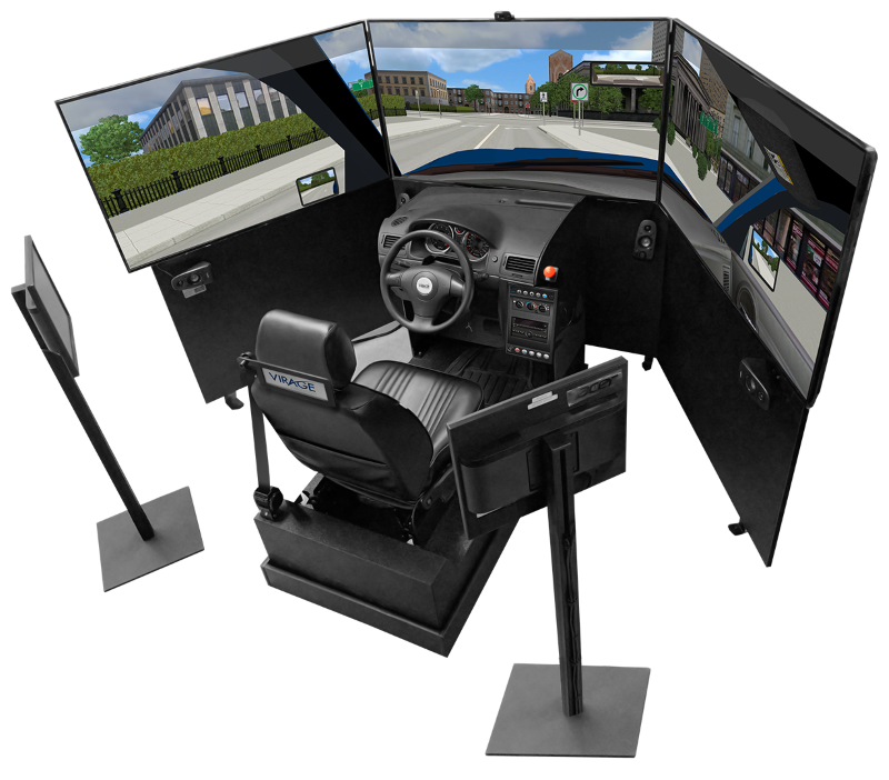 Simulateur automobile VS500M de Virage Simulation