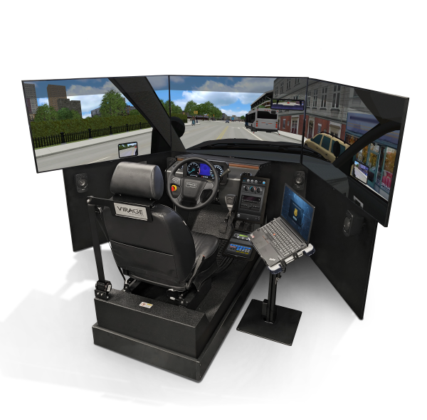 VS500M-P law enforcement police driving simulator by Virage Simulation